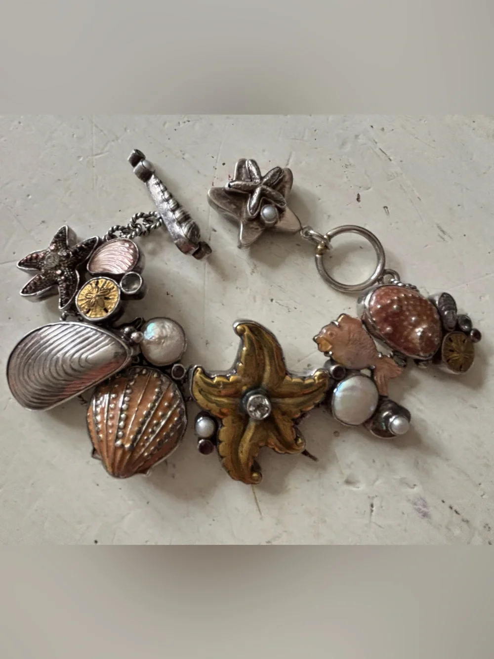 🐚 Shell Starfish Bracelet - Echo of the Dreamer 🐚